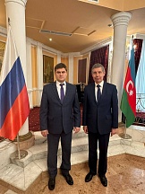 О встрече Посла России в Азербайджане М.Н.Евдокимова с заместителем Премьер-министра Правительства - Министром сельского хозяйства Республики Башкортостан И.И.Фазрахмановым