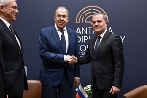 О встрече Министра иностранных дел Российской Федерации С.В.Лаврова с Министром иностранных дел Азербайджанской Республики Д.А.Байрамовым