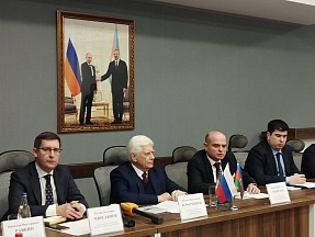 Об участии Посла России мероприятии Евразийского экспертно-аналитического центра на тему «Перспективы сотрудничества Азербайджана и ЕАЭС»