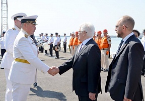 О визите отряда кораблей Каспийской флотилии ВМФ России О визите отряда кораблей Каспийской флотилии ВМФ России
