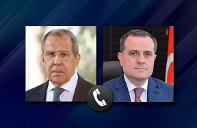 Телефонный разговор Министра иностранных дел России С.В.Лаврова с Министром иностранных дел Азербайджана Д.А.Байрамовым